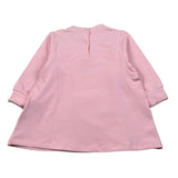 Iceberg Abito Manica Lunga Tinta Uita con Logo Rosa per Neonata VSICE6360BN ROSA ICEBERG 