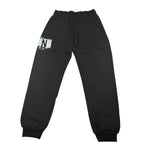 Icon Pantalone Tuta tinta unita con Logo Nero per Bambino IBKSP00768 NERO ICON 