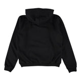 Icon Felpa Chiusa con Cappuccio tinta unita con Logo Nero per Bambino IBSW0076 NERO ICON 