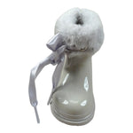 Igor Stivali tinta unita con Peluche Grigio per Neonata W10258XN GRIGIO IGOR 