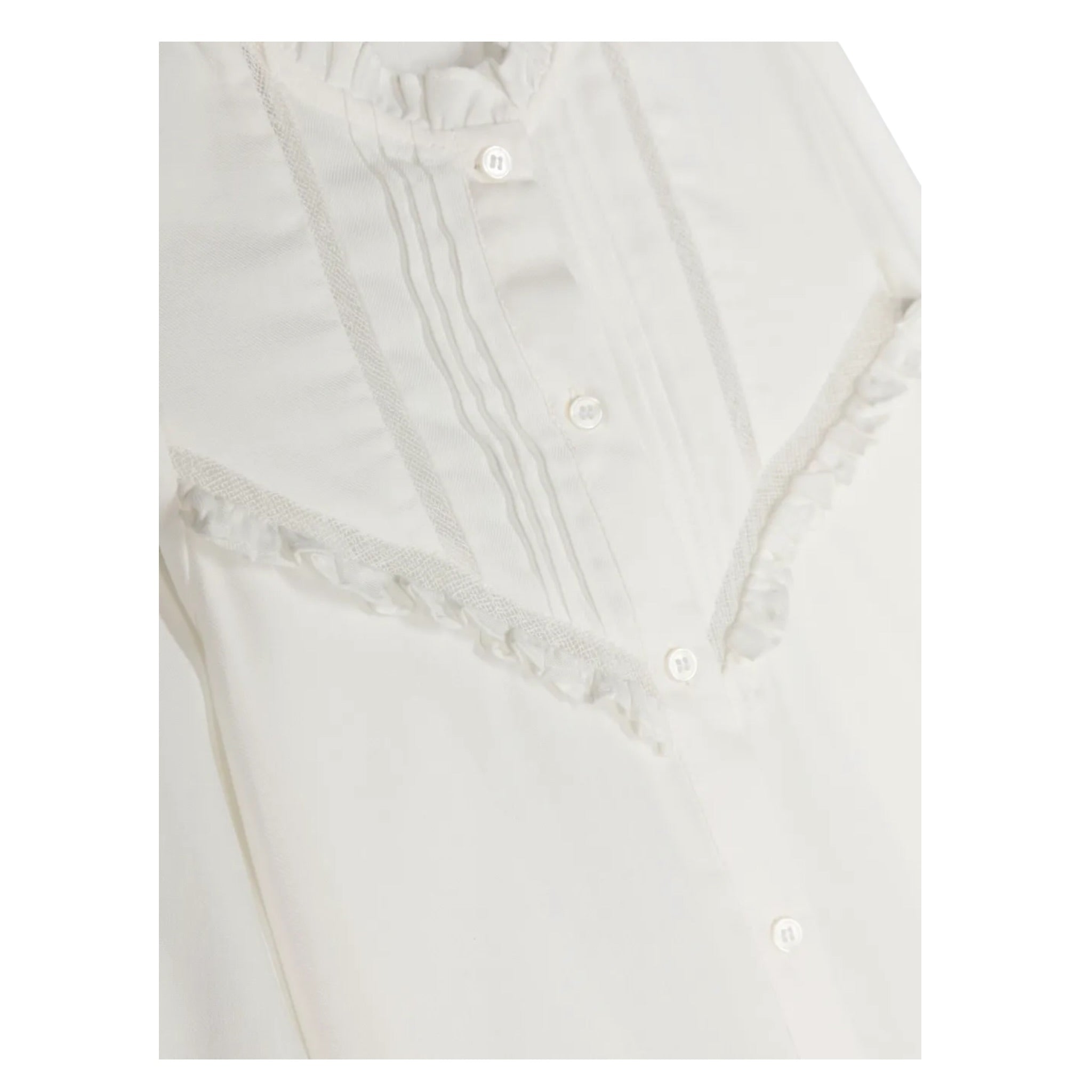 Il Gufo Camicia Manica Lunga Tint Unita Panna per Bambina A23CL245C0019 PANNA IL GUFO 