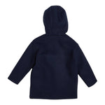 Il Gufo Cappotto tinta unita con Cappuccio Blu per Bambino A23GP309M0138 BLU IL GUFO 
