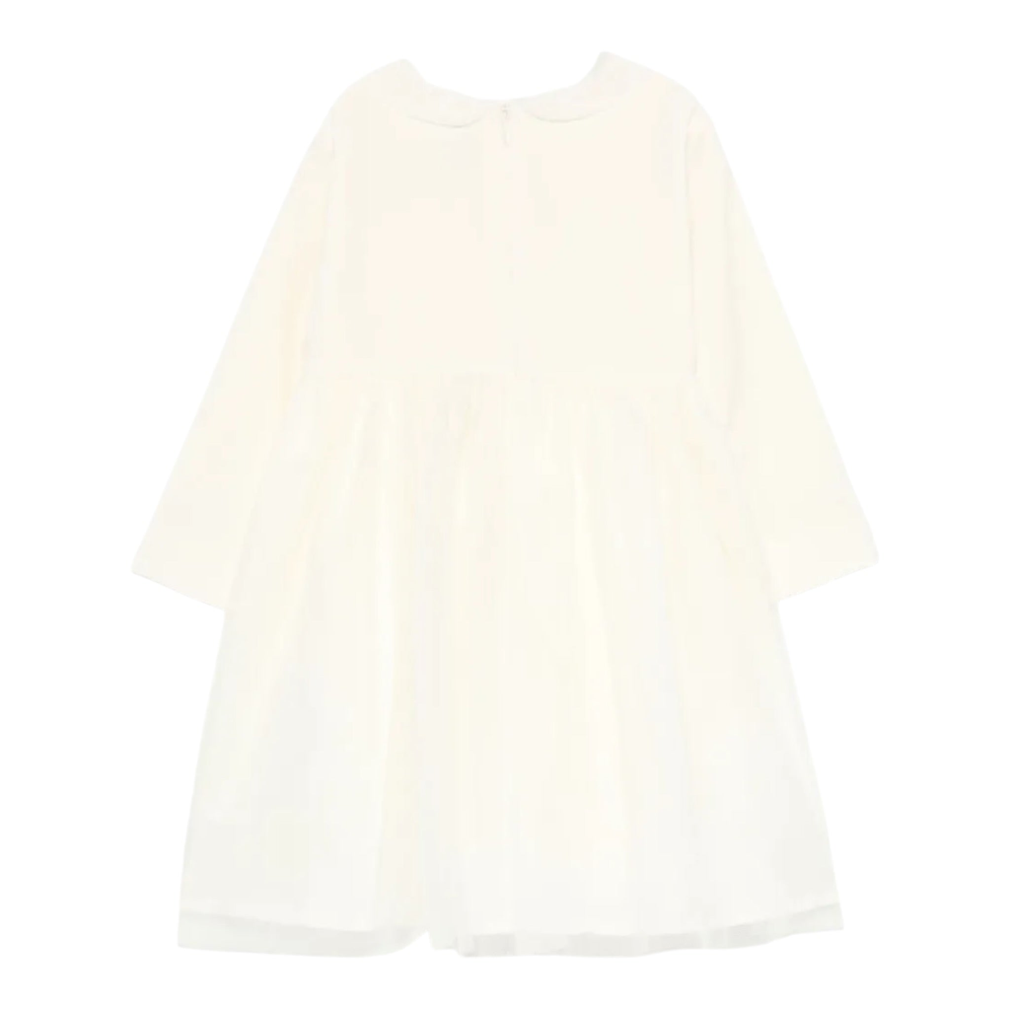 Il Gufo Abito tinta unita con Tulle Panna per Neonata A24VL585V0016 PANNA IL GUFO 