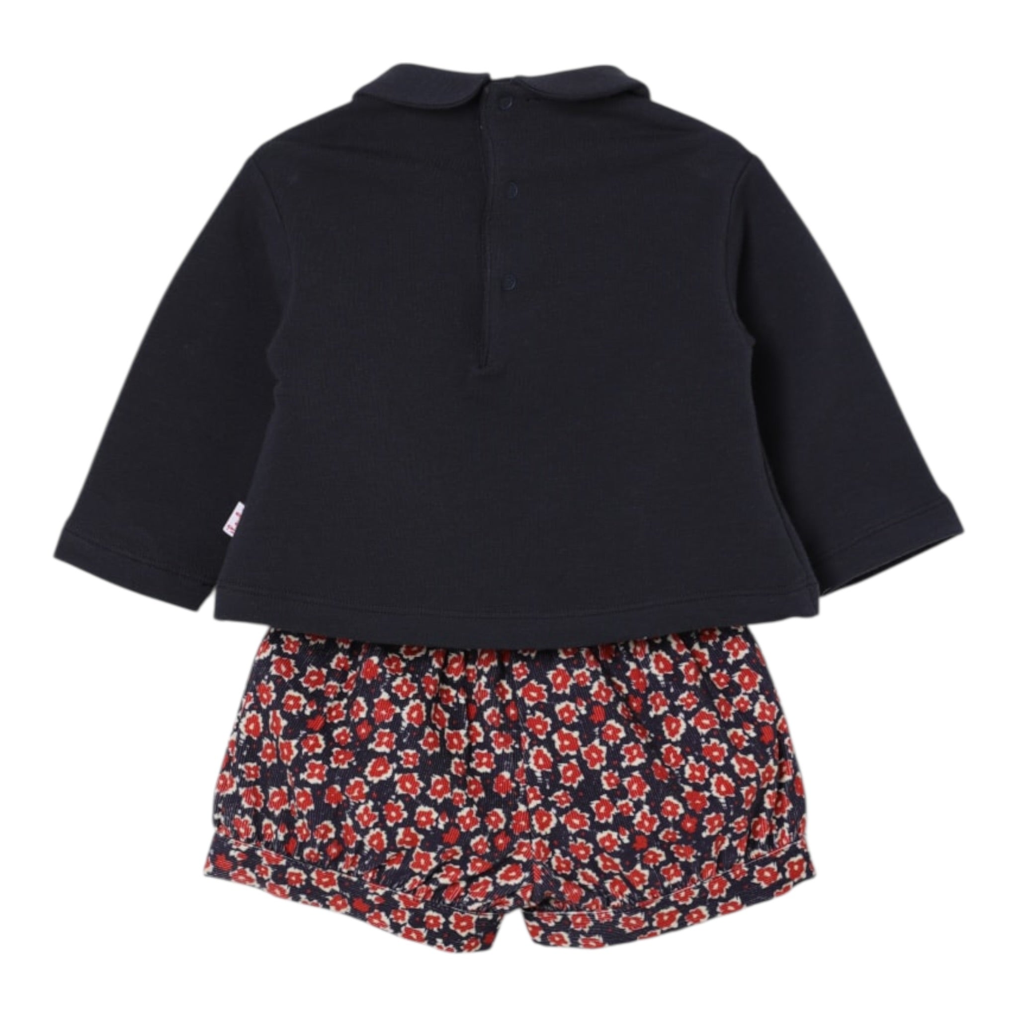 Il Gufo Completo 2 Pezzi Felpa-Short Blu per Neonata A25GDF0011V4004 BLU IL GUFO 