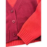 Il Gufo Cardigan Multicolor Scollo A V Multicolor per Bambina A25GGF0006EM109 MULTICOLOR IL GUFO 