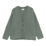 Il Gufo Cardigan tinta unita con Scollo A V Verde per Bambino A25GGF0009EM223 VERDE IL GUFO 