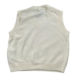 Il Gufo Gilet tinta unita In Filo Panna per Neonato A25GGK0002EM220 PANNA IL GUFO 