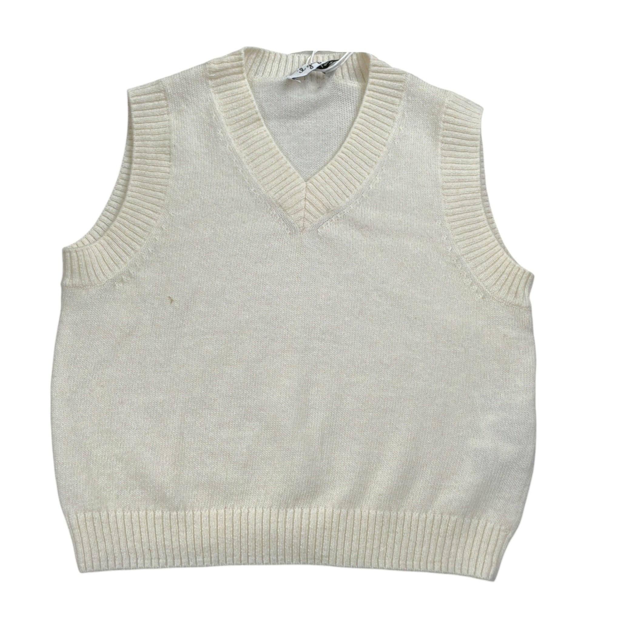 Il Gufo Gilet tinta unita In Filo Panna per Neonato A25GGK0002EM220 PANNA IL GUFO 