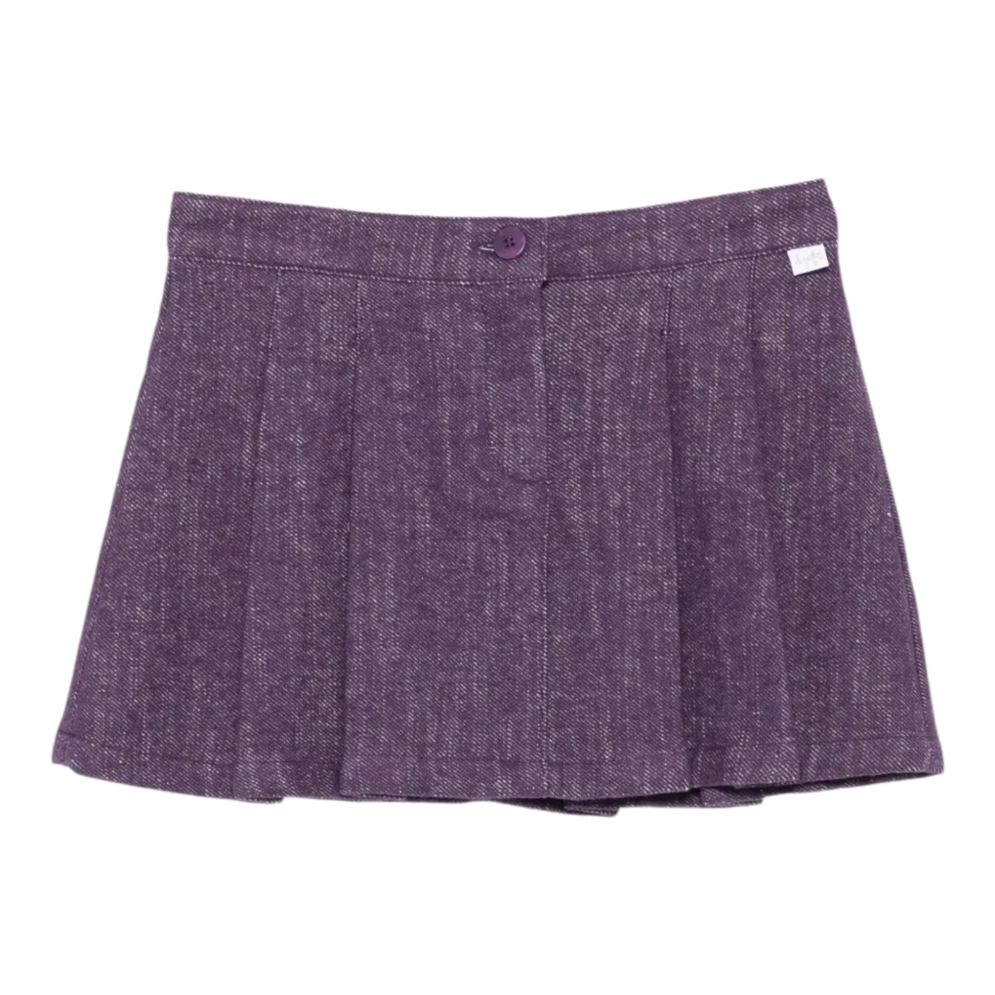 Il Gufo Gonna tinta unita con Girovita Regolabile Viola per Bambina A25GGN0003C0074J VIOLA IL GUFO 