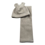 Il Gufo Set Cappello-Sciarpa tinta unita Sabbia per Neonata A25GHS0001M0108 SABBIA IL GUFO 