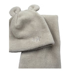 Il Gufo Set Cappello-Sciarpa tinta unita Sabbia per Neonata A25GHS0001M0108 SABBIA IL GUFO 