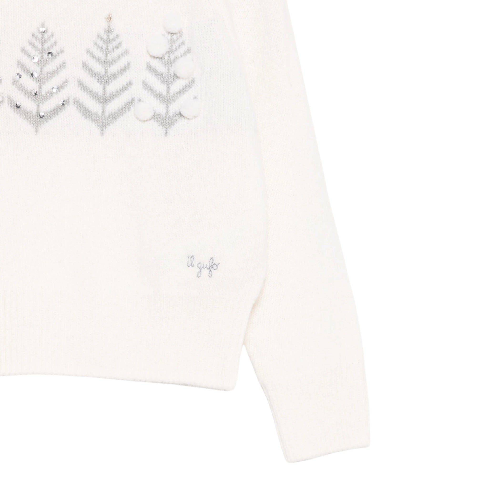Il Gufo Maglia Girocollo tinta unita Panna per Neonato A25GMA0018EM220 PANNA IL GUFO 