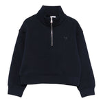 Il Gufo Felpa tinta unita con Zip Blu per Bambino A25GMF0005M0154J BLU IL GUFO 