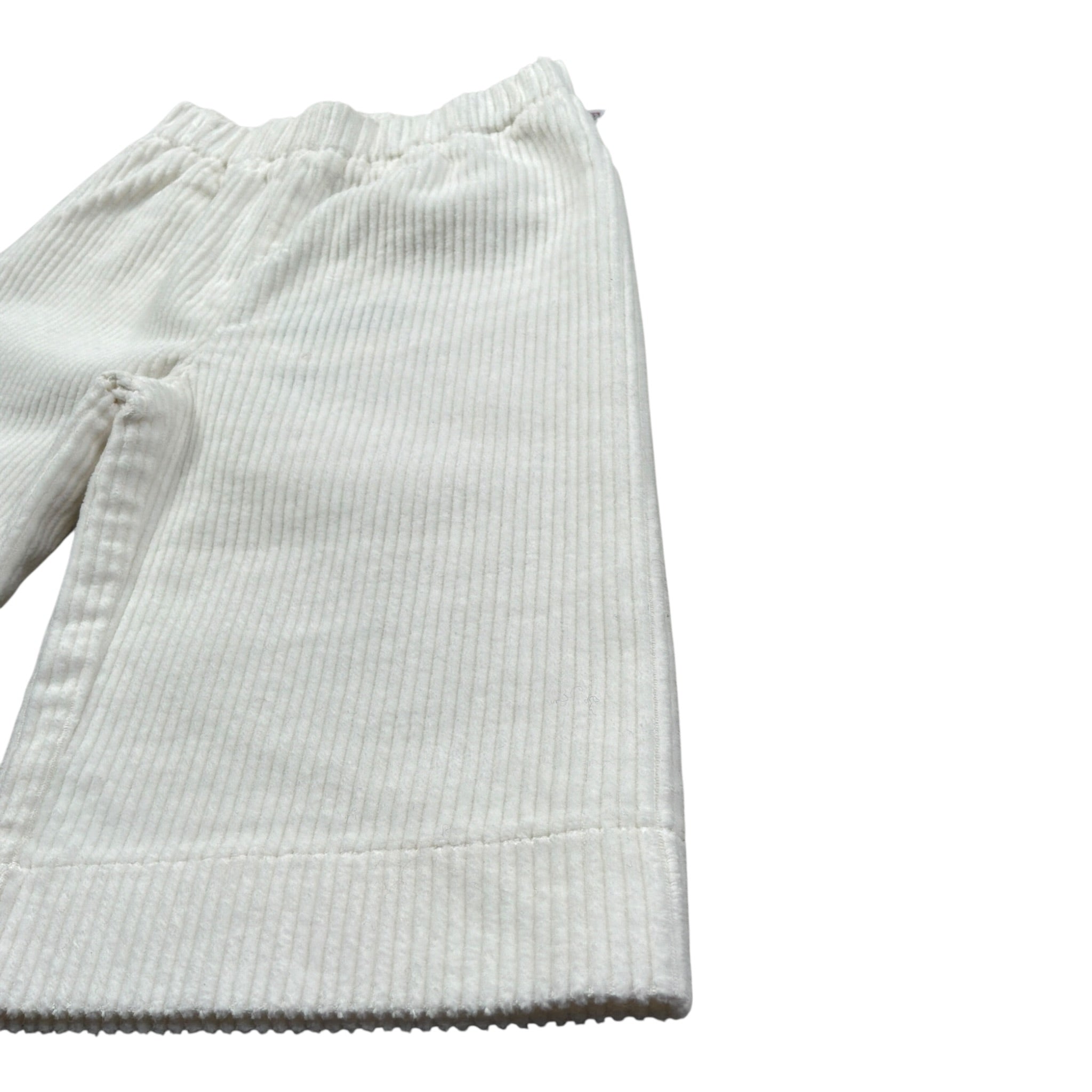 Il Gufo Pantalone tinta unita Modello Palazzo Bianco per Neonata A25GPL0004V6012 BIANCO IL GUFO 