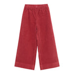 Il Gufo Pantalone tinta unita Modello Palazzo Rosso per Bambina A25GPL0004V6012J ROSSO IL GUFO 