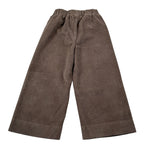 Il Gufo Pantalone tinta unita Modello Palazzo Marrone per Neonata A25GPL0004V6012 MARRONE IL GUFO 