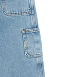 Il Gufo Jeans tinta unita con Girovita Regolabile Azzurro per Bambino A25GPL0041J0052 AZZURRO IL GUFO 