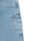 Il Gufo Jeans tinta unita con Girovita Regolabile Azzurro per Bambino A25GPL0041J0052 AZZURRO IL GUFO 