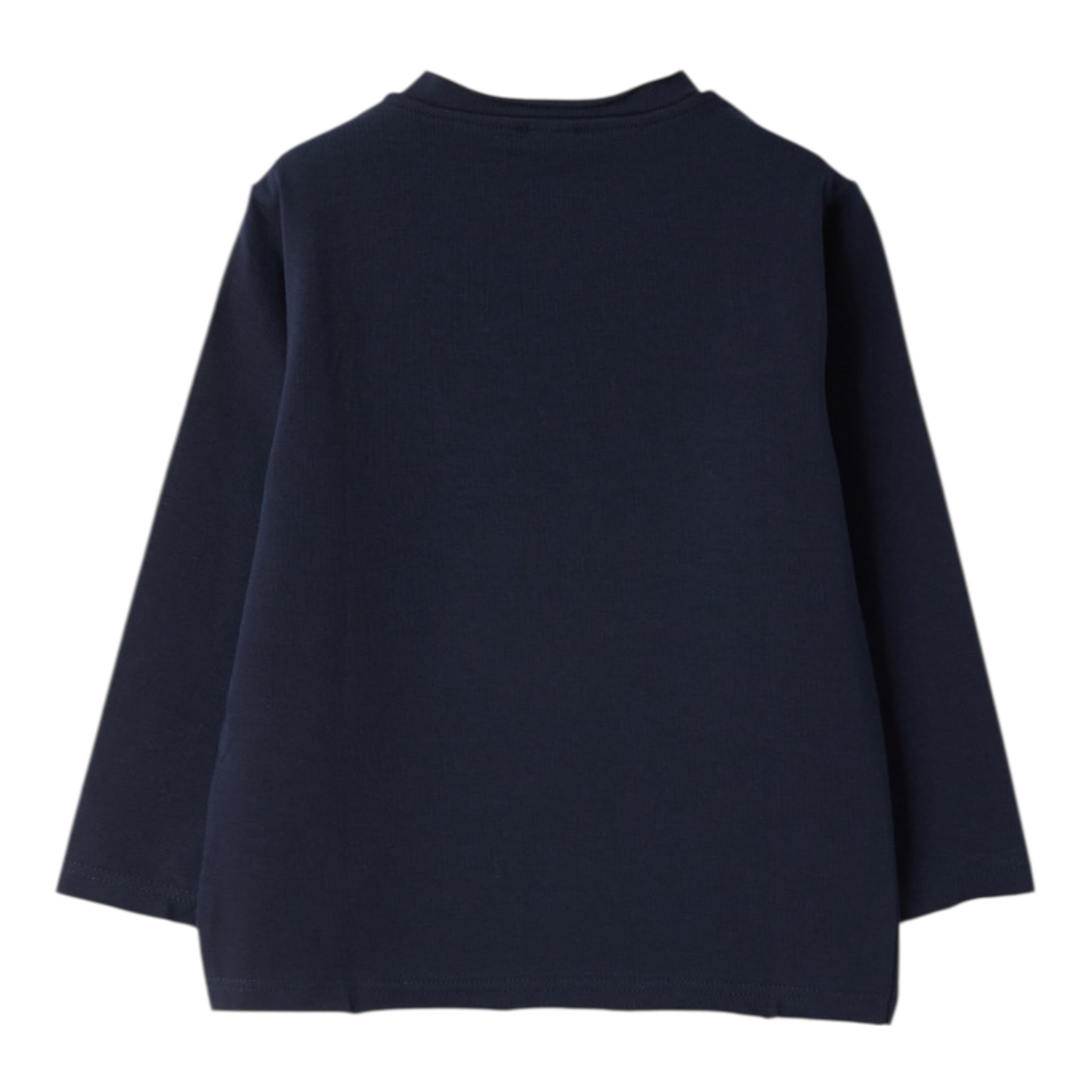 Il Gufo Shirt Girocollo tinta unita Blu per Neonato A25GT0006MF003 BLU IL GUFO 