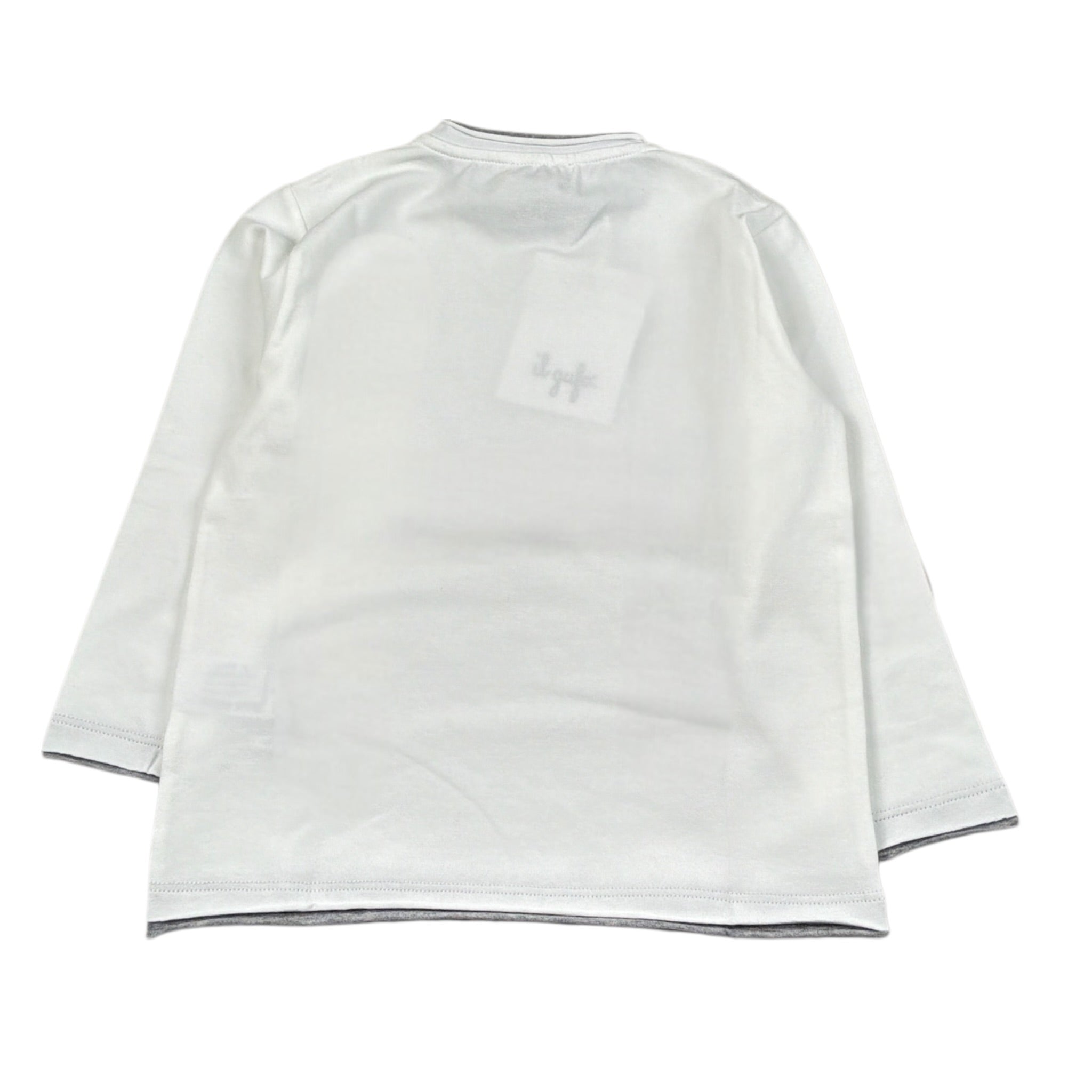 Il Gufo Shirt tinta unita Bianco per Bambina A25GTA0006MF003 BIANCO IL GUFO 