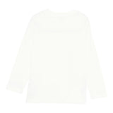 Il Gufo Shirt Girocollo tinta unita con Stampa Bianco per Bambina A25GTA0008MF002 BIANCO IL GUFO 