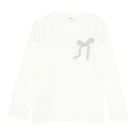 Il Gufo Shirt tinta unita con Applicazione Bianco per Bambina A25GTA0018MF002 BIANCO IL GUFO 