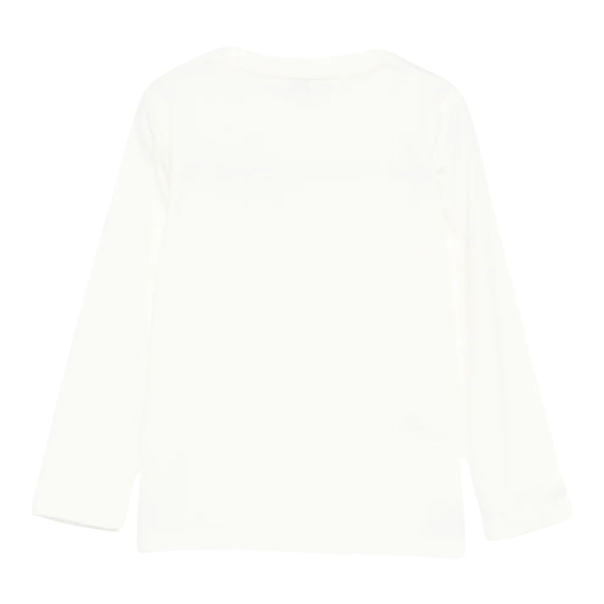 Il Gufo Shirt tinta unita con Applicazione Bianco per Bambina A25GTA0018MF002 BIANCO IL GUFO 