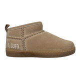 Il Gufo Stivali tinta unita con Logo Beige per Bambina G832 BEIGE IL GUFO 