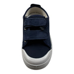 Il Gufo Sneakers tinta unita con Strappi Blu per Neonato P25XD004CANVA BLU IL GUFO 