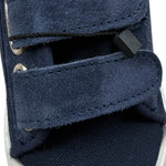Il Gufo Sneakers tinta unita con Strappi Blu per Neonato P25XD004CANVA BLU IL GUFO 