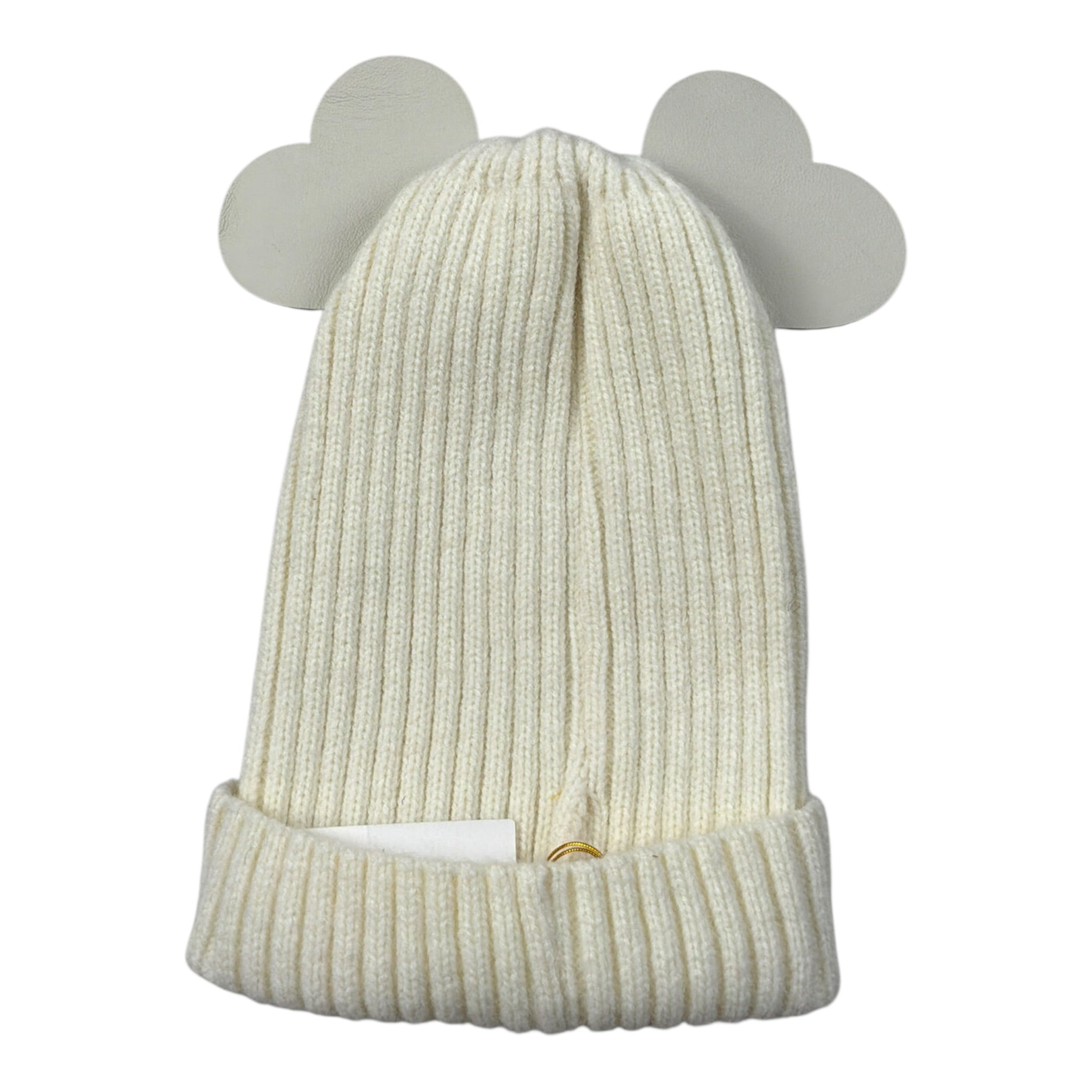 Illytrilly Cappello tinta unita con Orecchie Panna per Neonata DMDM PANNA ILLYTRILLY 