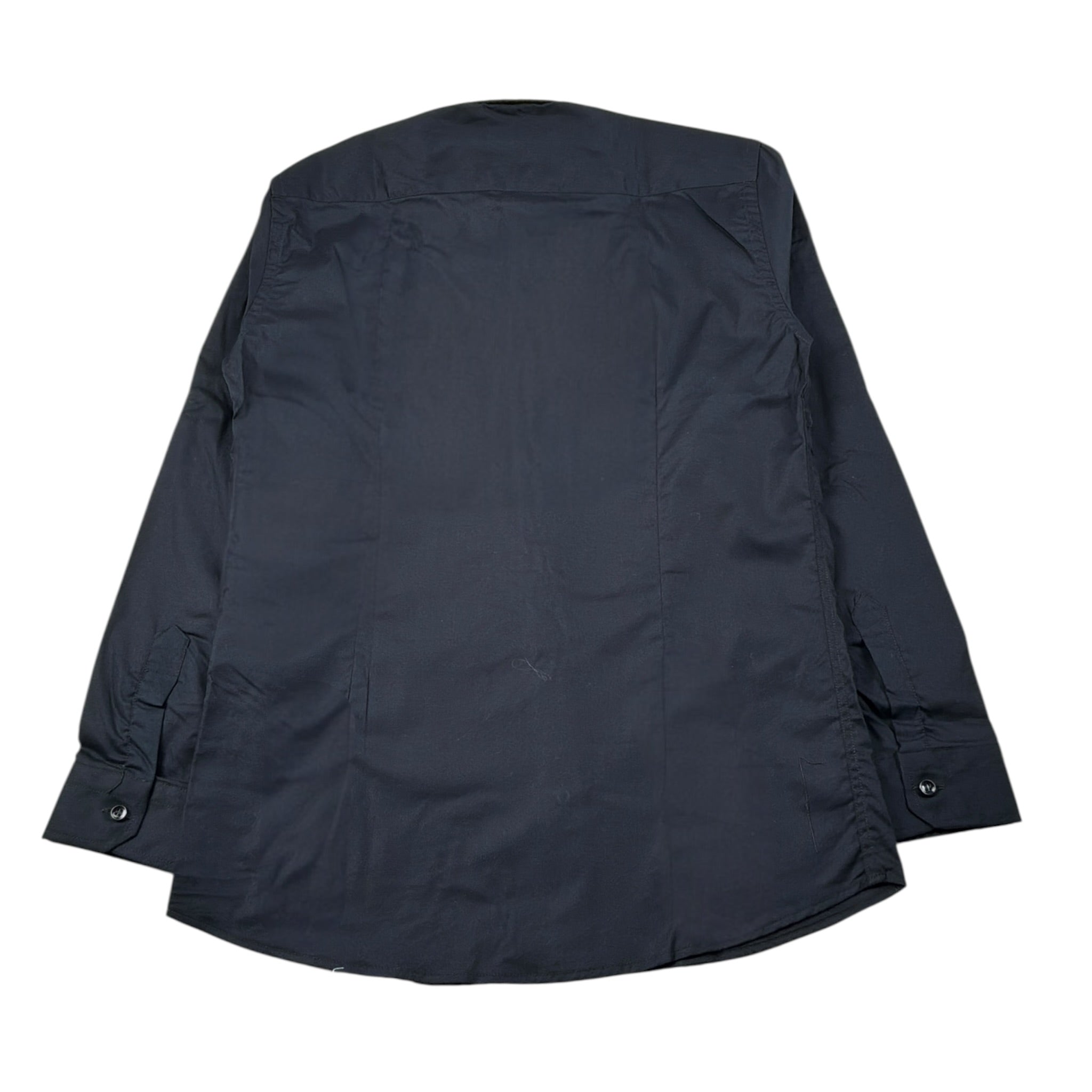 Imperatore Napoli Camicia Manica Lunga Tinta Nero per Bambino POPELINE NERO IMPERATORE NAPOLI 