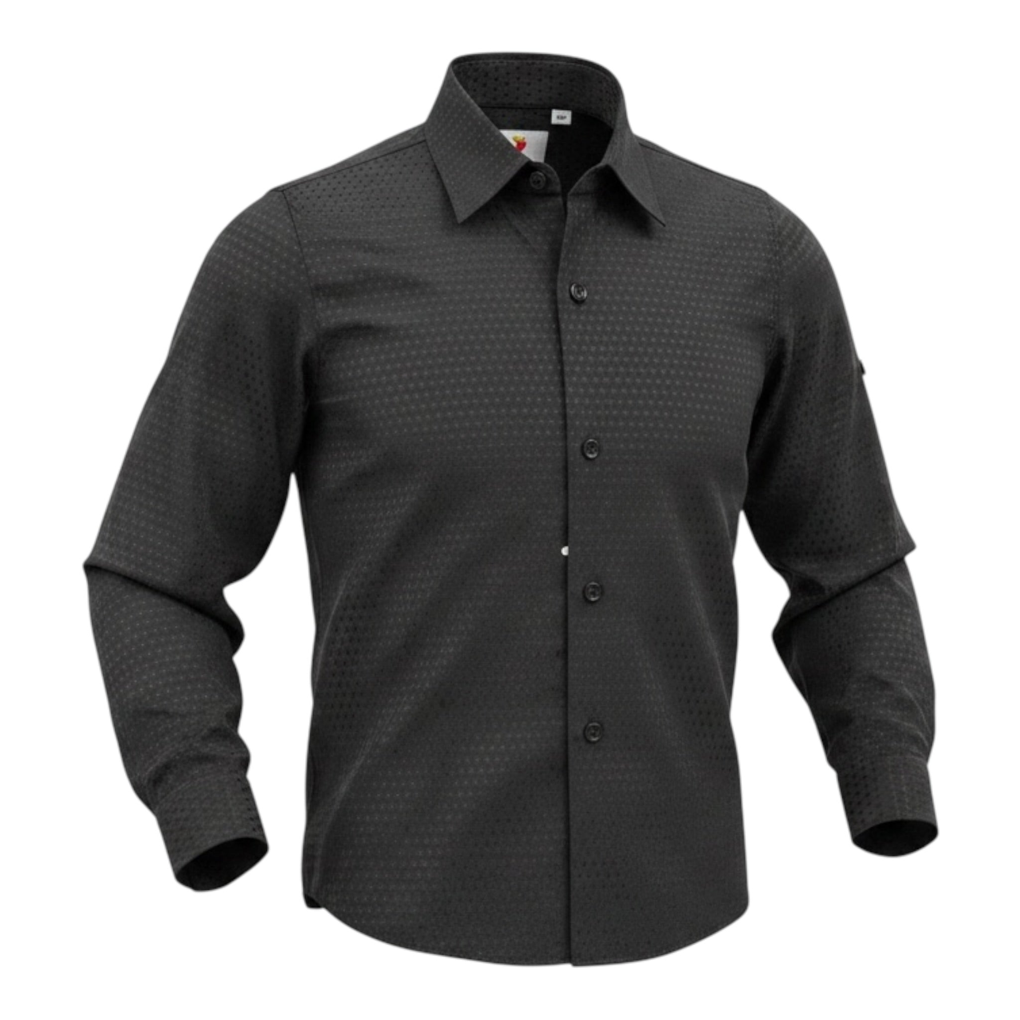 Imperatore Napoli Camicia tinta unita Manica Lunga Nero per Bambino SMIRNE NERO IMPERATORE NAPOLI 