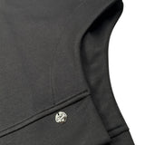 Imperial Felpa tinta unita Giromanica con Cappuccio Nero per Bambina MM00172G80 NERO IMPERIAL 