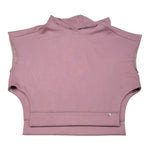 Imperial Felpa tinta unita Giromanica con Cappuccio Rosa per Bambina MM00172G80 ROSA IMPERIAL 