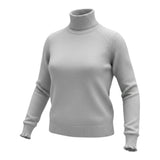 Imperial Maglia Collo Alto tinta unita Grigio per Bambina NB42230G80 GRIGIO IMPERIAL 