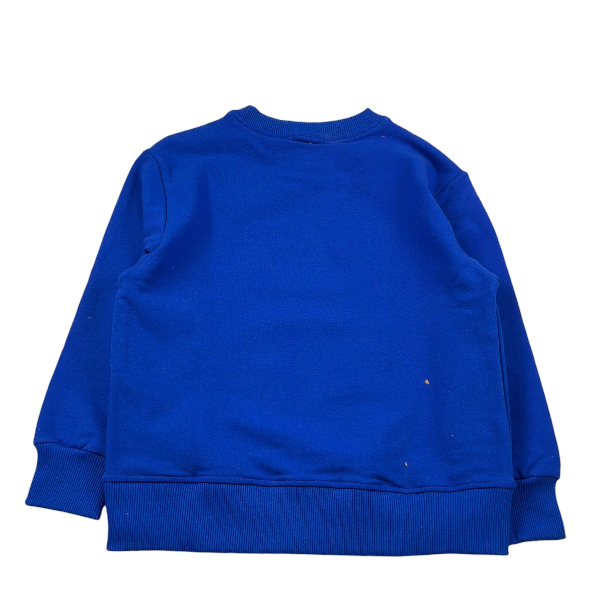 Italian Brainrot Felpa tinta unita Girocollo con Stampa Blu per Bambino F5IBJBBSW018 BLU  