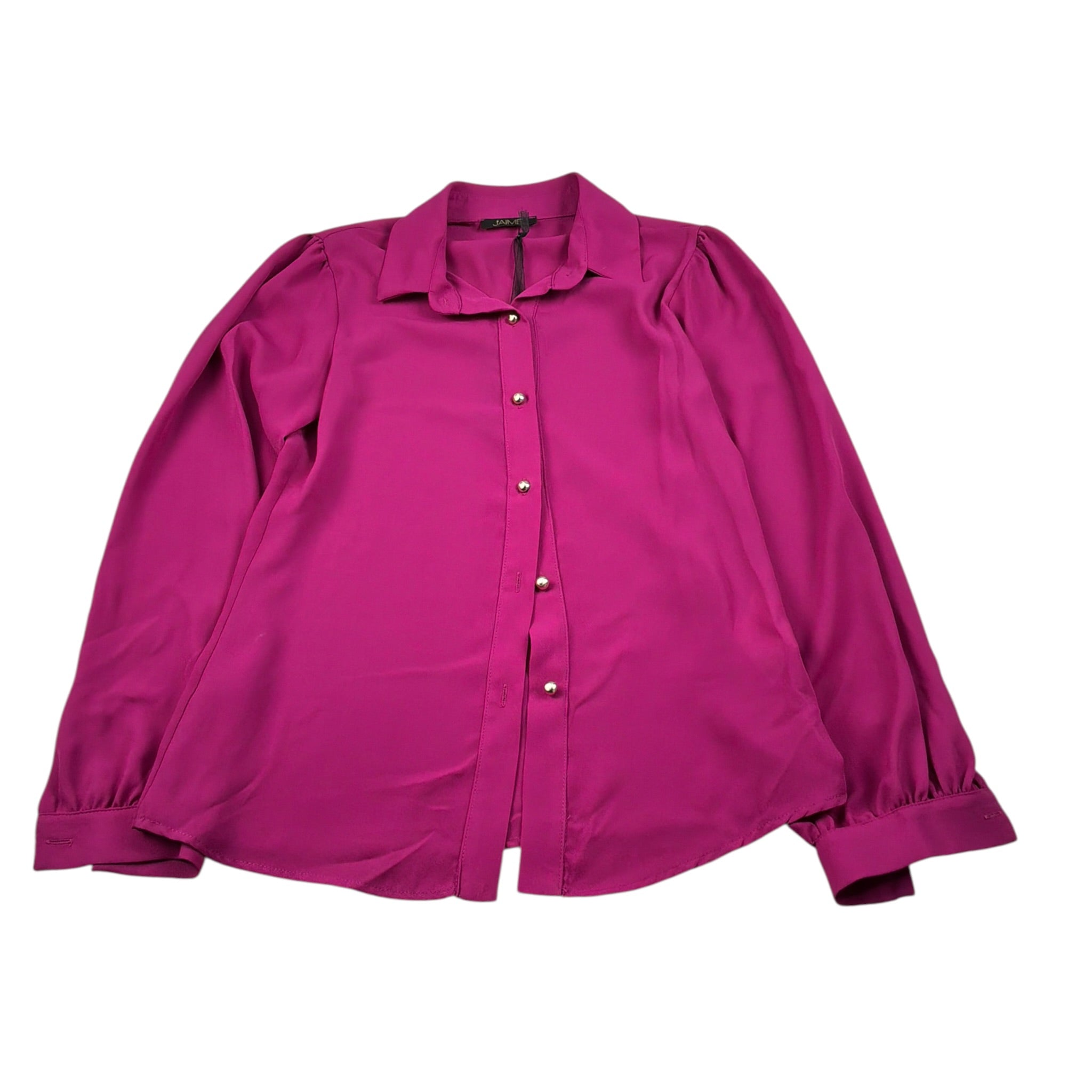 J'Aime' Camicia Manica Lunga tinta unita Fuxia per Bambina 5408G FUXIA J'AIME' 