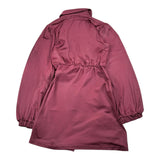 J'Aime' Abito tinta unita Manica Lunga Bordeaux per Bambina 5534G BORDEAUX J'AIME' 