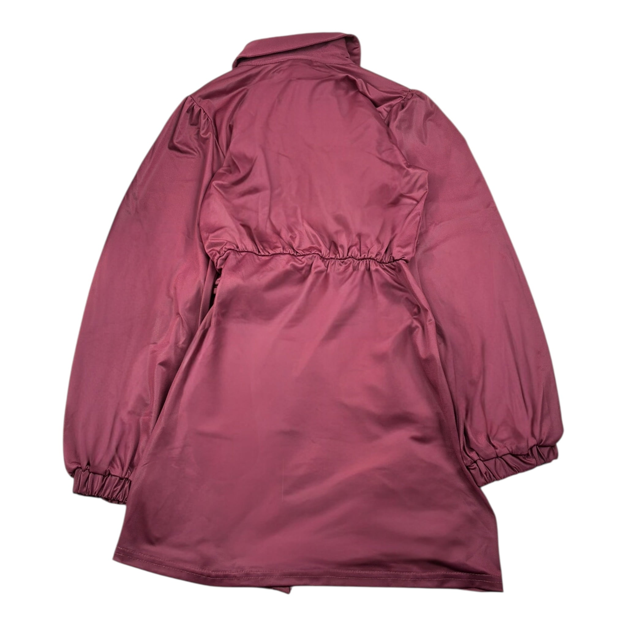 J'Aime' Abito tinta unita Manica Lunga Bordeaux per Bambina 5534G BORDEAUX J'AIME' 