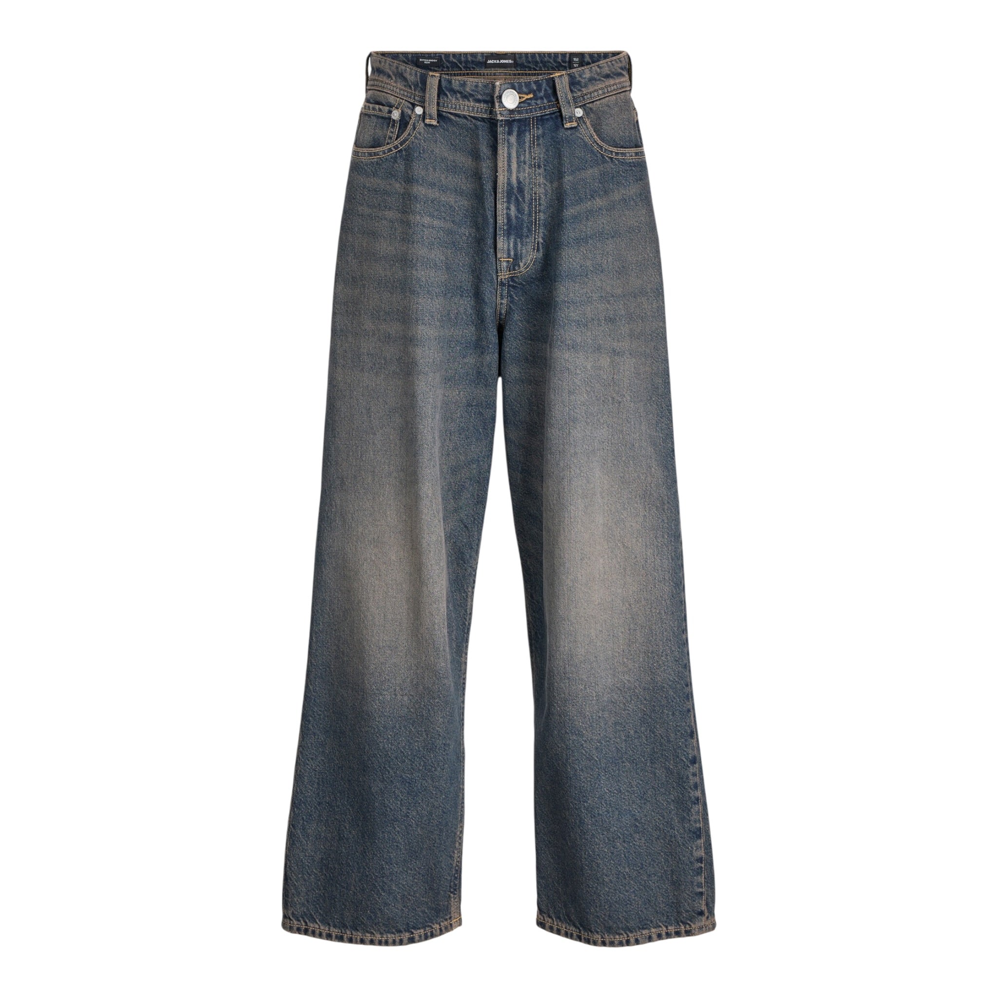 Jack&Jones Jeans tinta unita con Tasche Blu per Bambino 12282246 BLU JACK&JONES 