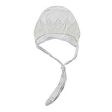 Jamiks Cappello tinta unita con Ricami Panna per Neonata JWD125 PANNA JAMIKS 