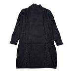 Janice Abito Manica Lunga Collo Alto Nero per Bambina JN561R NERO JANICE 
