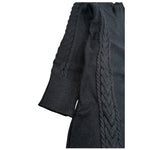 Janice Abito Manica Lunga Collo Alto Nero per Bambina JN561R NERO JANICE 