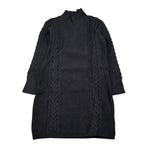 Janice Abito Manica Lunga Collo Alto Nero per Bambina JN561R NERO JANICE 