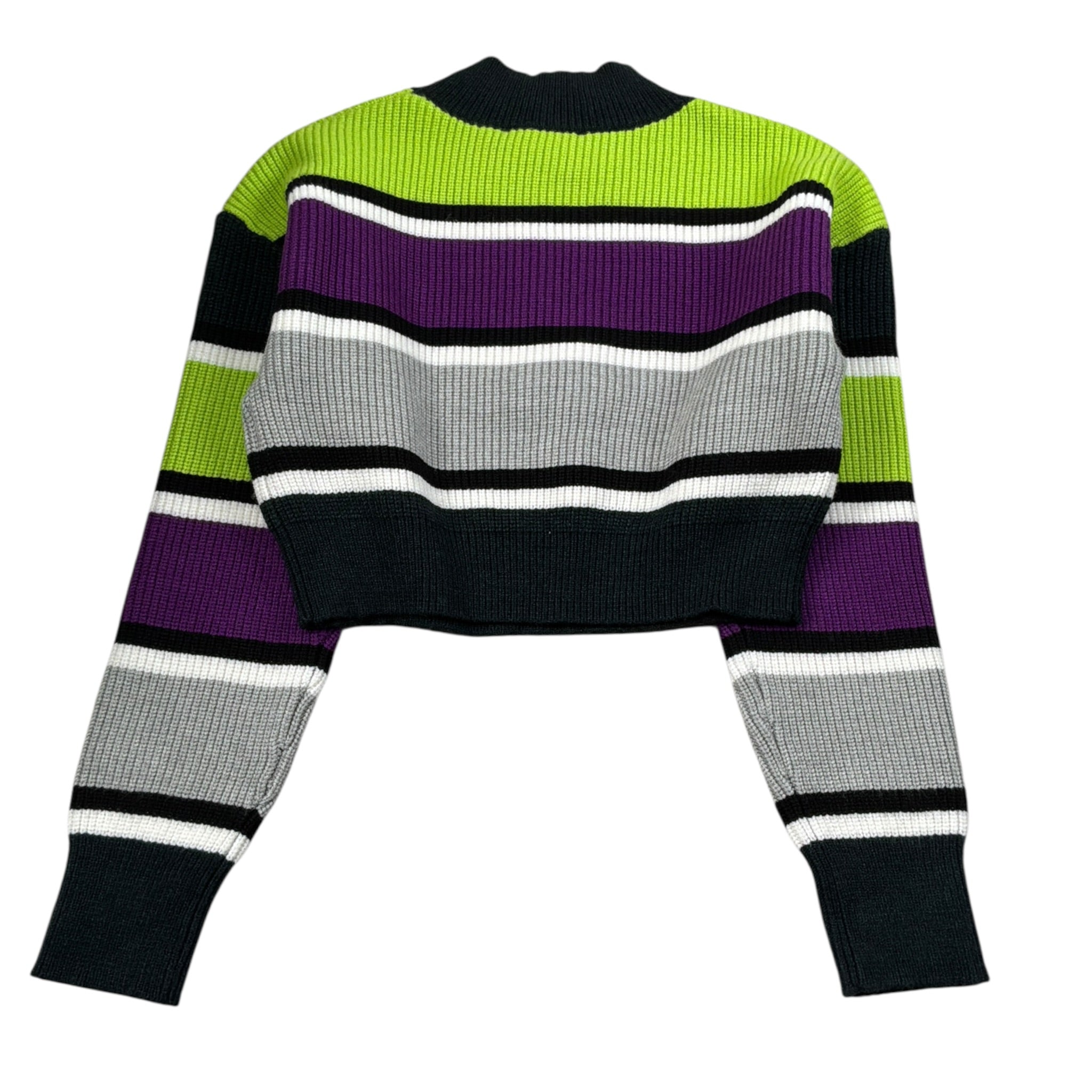 Janice Maglia Tricolore con Fantasia A Righe Mezzo Collo Multicolor per Bambina JN839R MULTICOLOR JANICE 