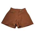 Janice Short tinta unita In Camoscio Cammello per Bambina JN886R CAMMELLO JANICE 