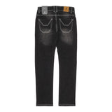 Jeckerson Jeans tinta unita con Cuciture In Contrasto Grigio per Bambino J4617W5 GRIGIO JECKERSON 
