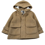 Jeckerson Cappotto tinta unita con Cappuccio Beige per Bambino JB4274 BEIGE JECKERSON 