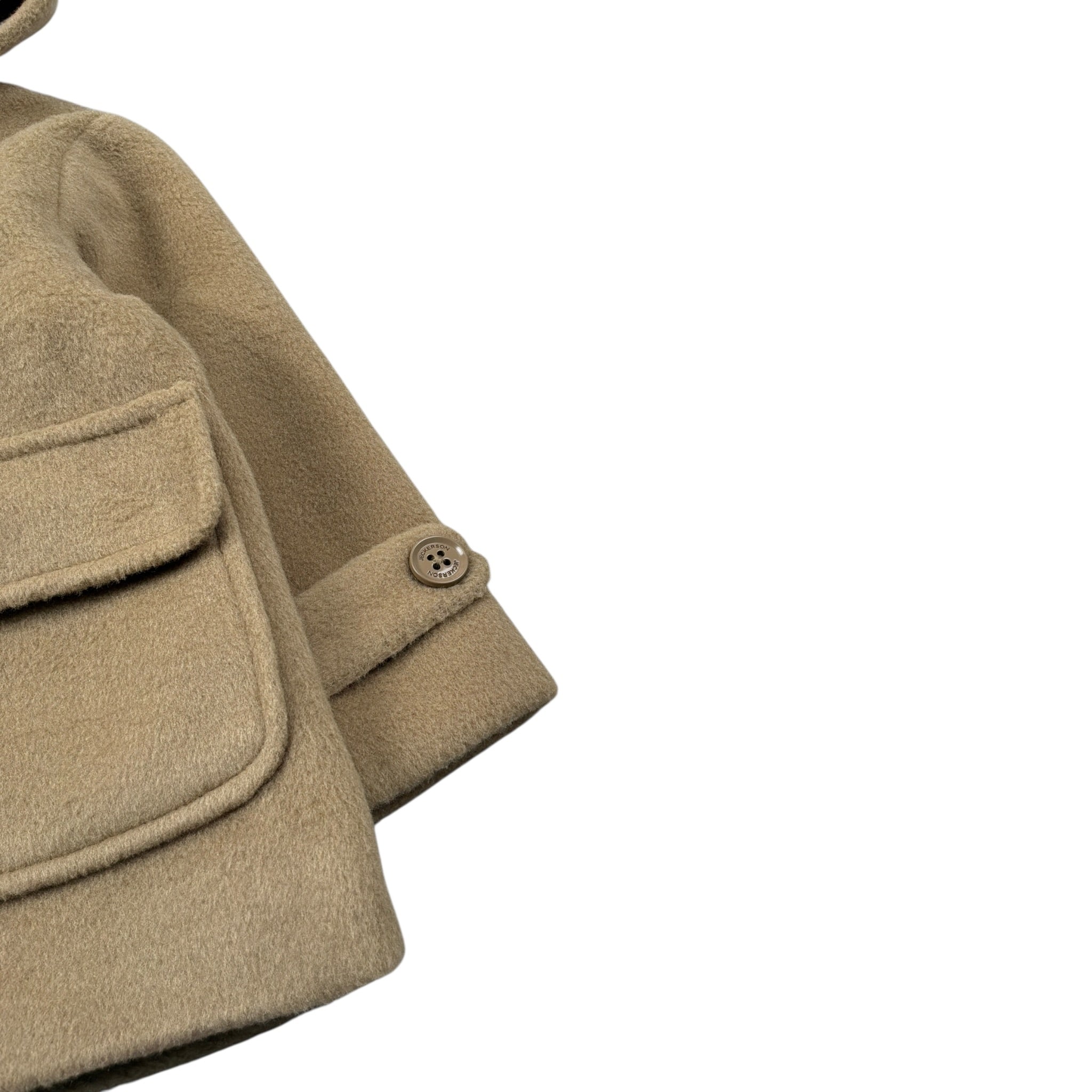 Jeckerson Cappotto tinta unita con Cappuccio Beige per Bambino JB4274 BEIGE JECKERSON 
